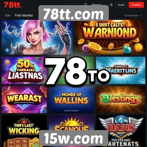 Jogos mais populares disponíveis no 78tt.com